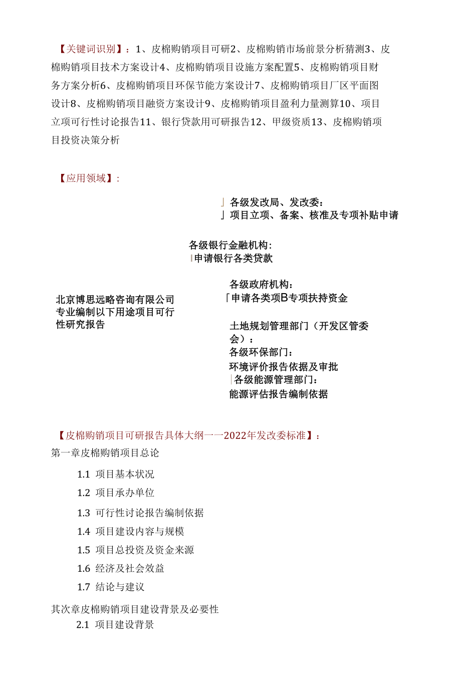 皮棉购销项目可行性研究报告评审方案设计.docx_第2页