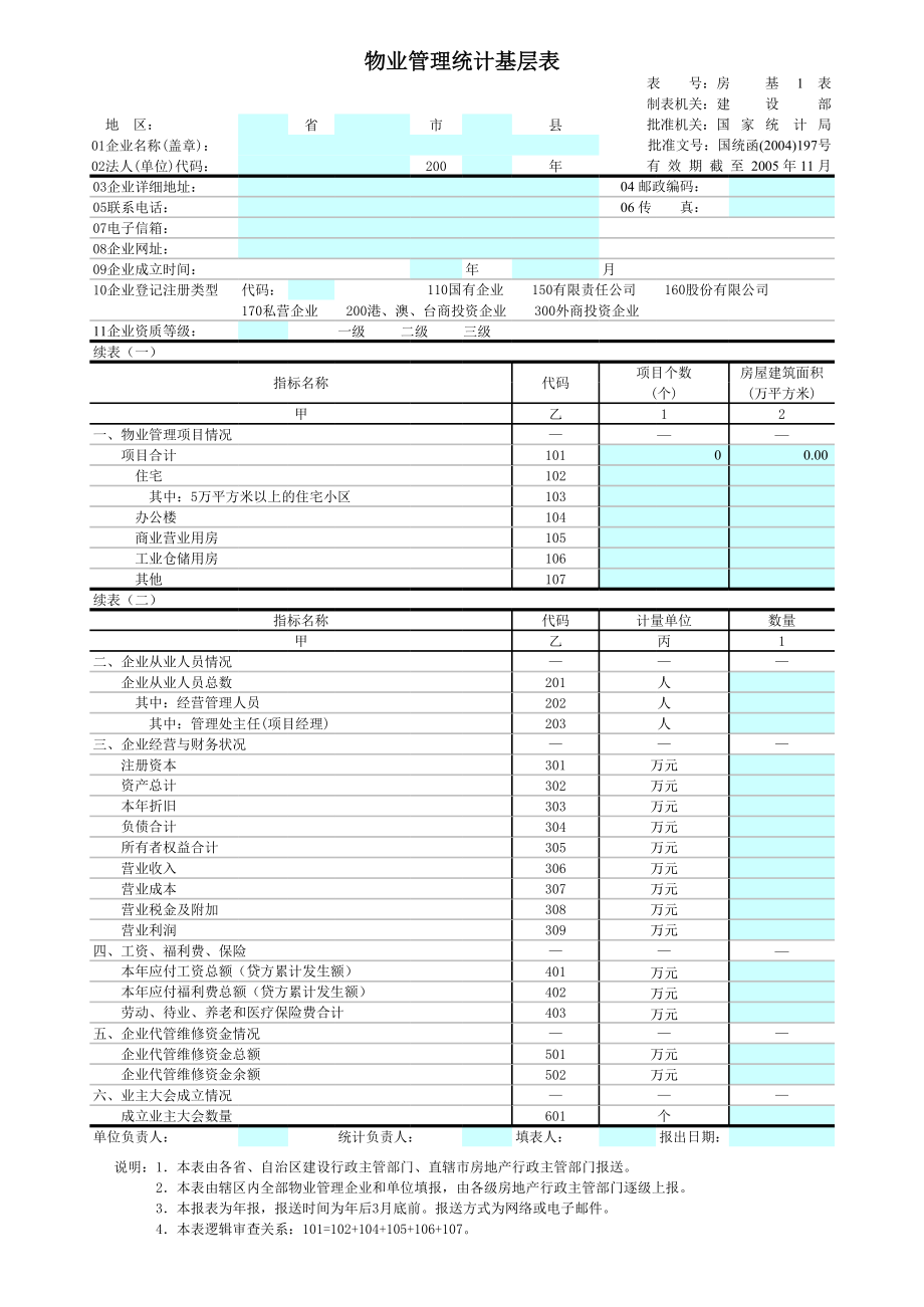 表格模板-统计报表表样 精品.xls_第1页