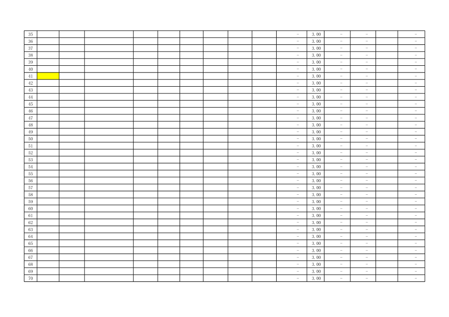 表格模板-工资薪金所得个税申报表样表含公式 精品.xls_第2页