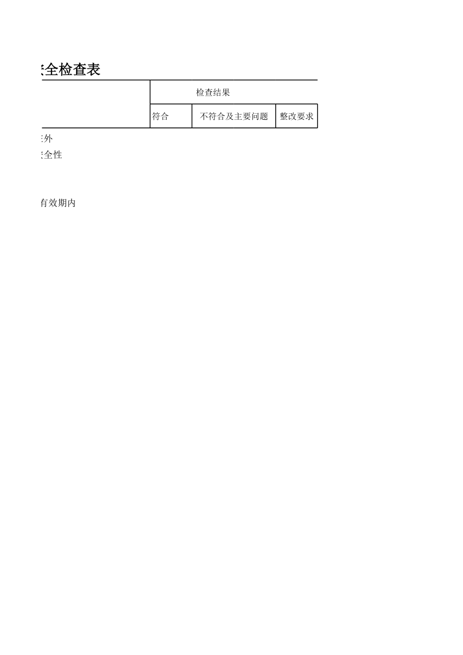 表格模板-轧钢企业安全检查表 精品.xls_第2页