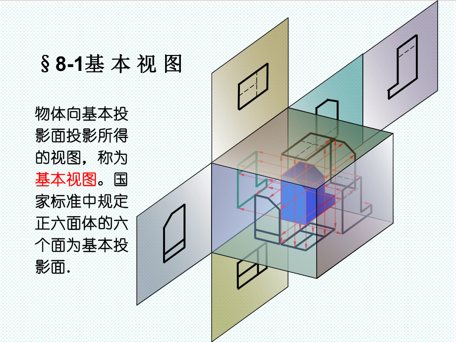 表格模板-10第八章工程形体的表达方法4 精品.ppt_第2页