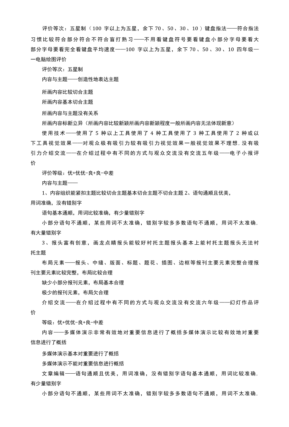 五年级小学信息技术评价方案.docx_第2页