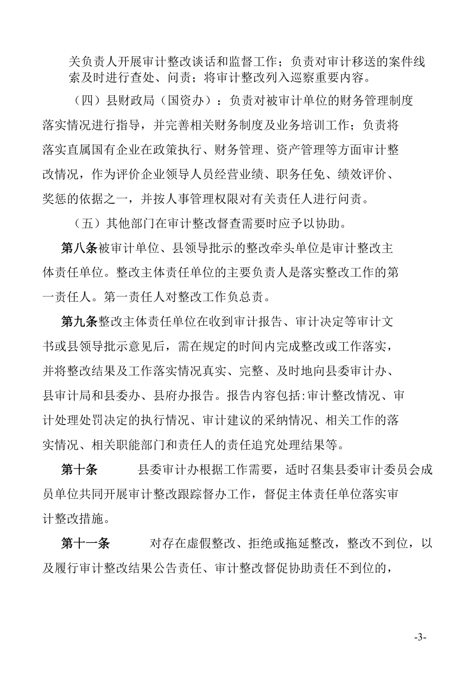 xx县审计整改督查管理办法.docx_第3页