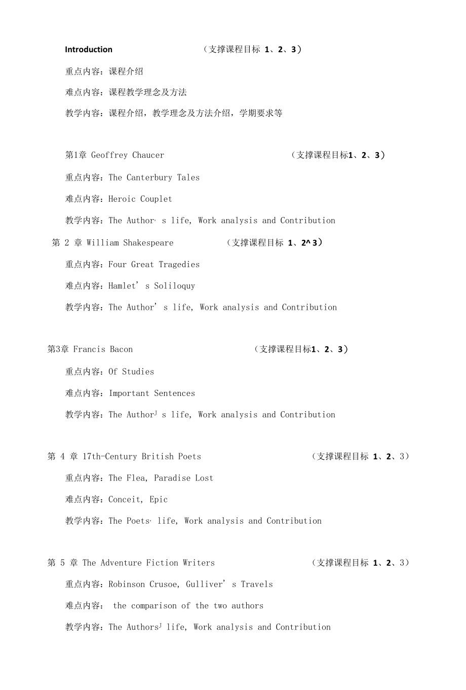 《英美文学1》教学大纲.docx_第3页