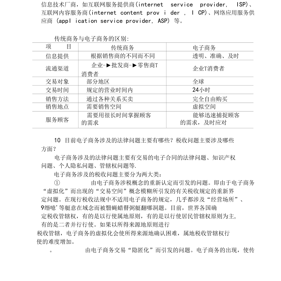 人民邮电出版社《电子商务概论》课后习题答案.docx_第3页