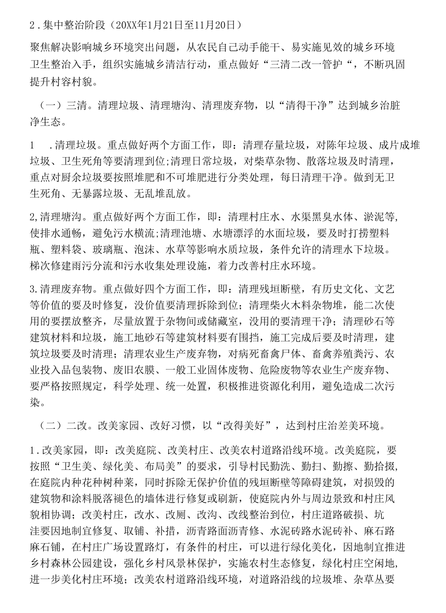 城乡环境综合整治工作实施方案.docx_第2页