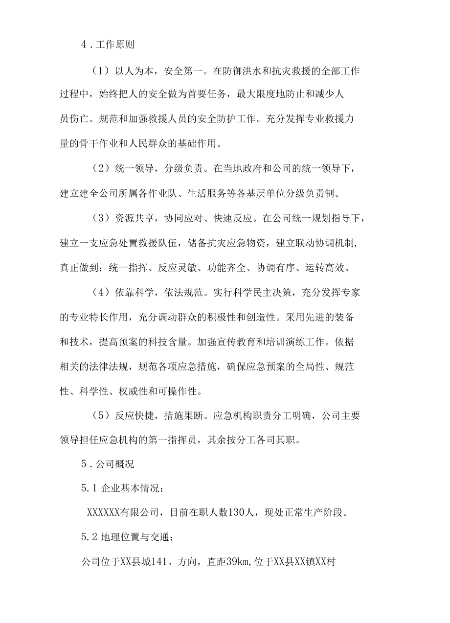 公司夏季防洪防汛专项应急预案.docx_第2页