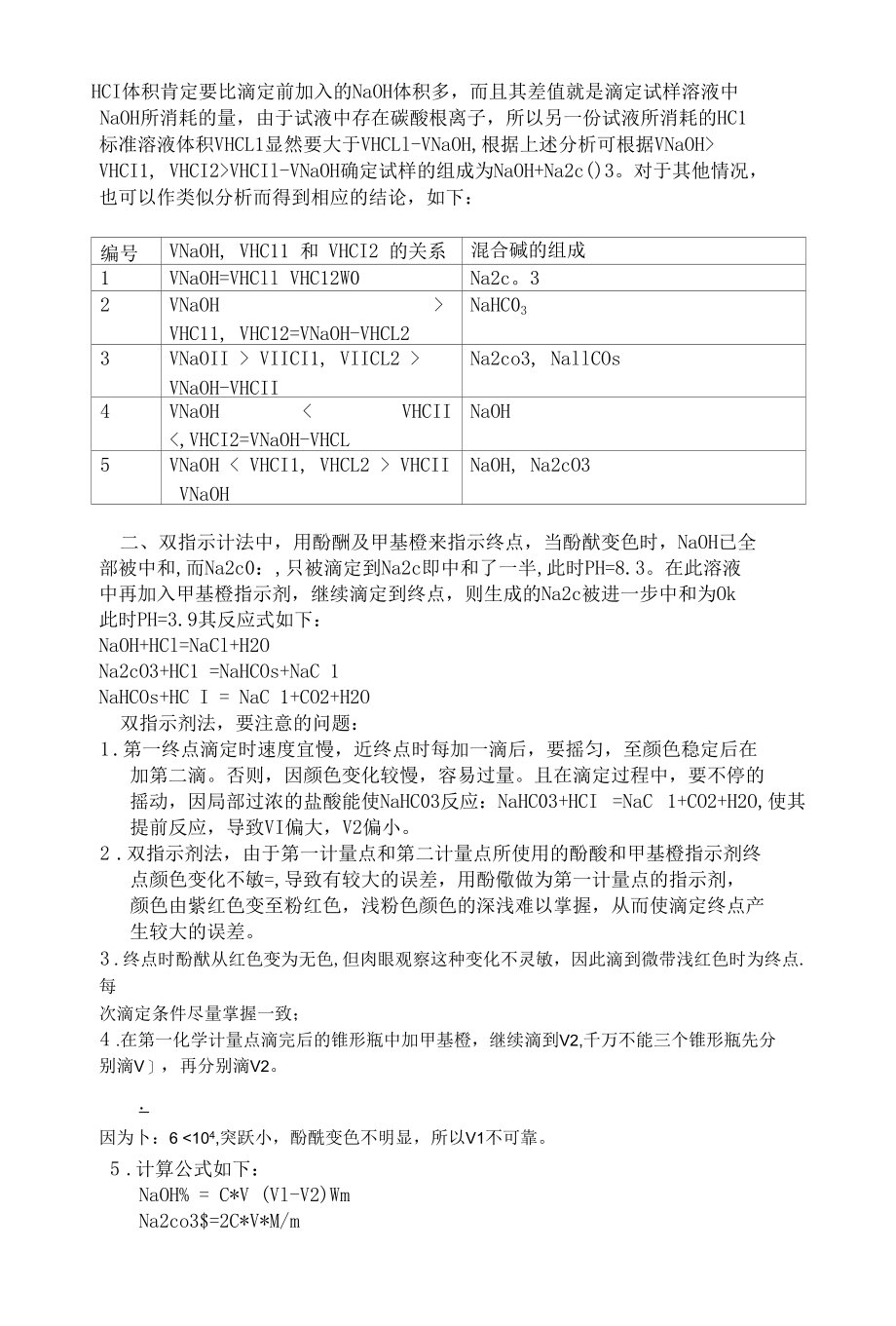 双指示剂法和氯化钡法测定混合碱比较.docx_第3页