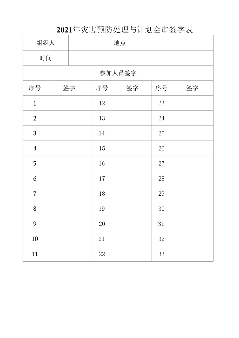 灾害预防处理计划封皮.docx_第3页