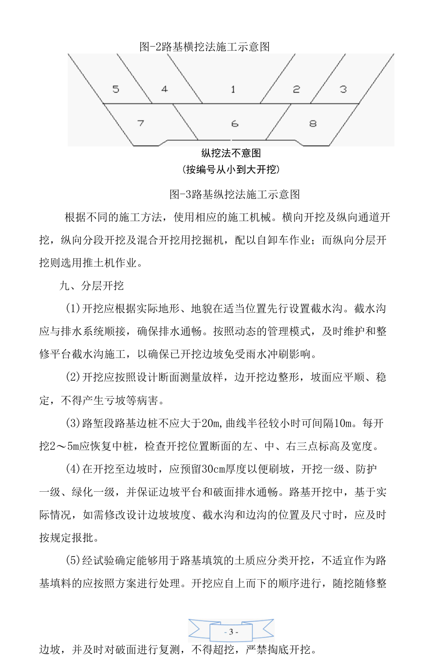 路堑开挖施工工艺方法.docx_第3页