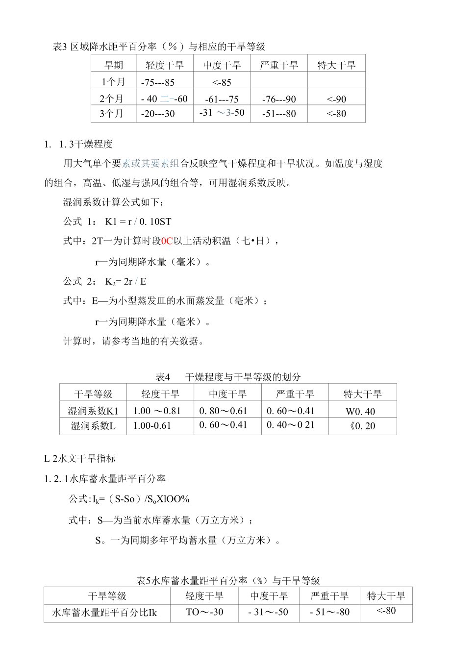 干旱指标确定与等级划分.docx_第2页