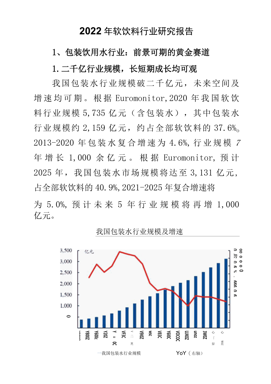 2022年软饮料行业研究报告.docx_第1页