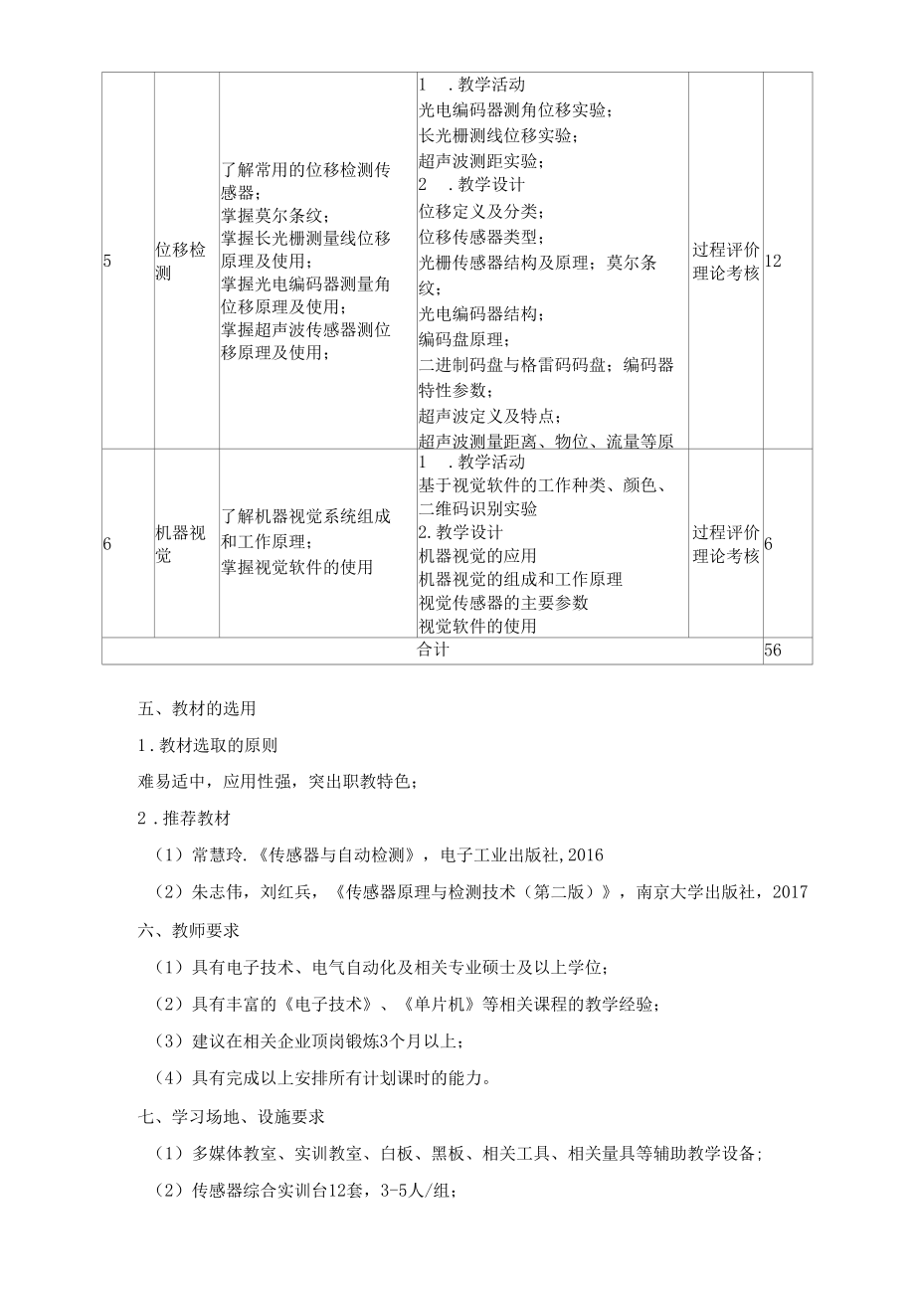 《传感器技术用》课程标准.docx_第3页