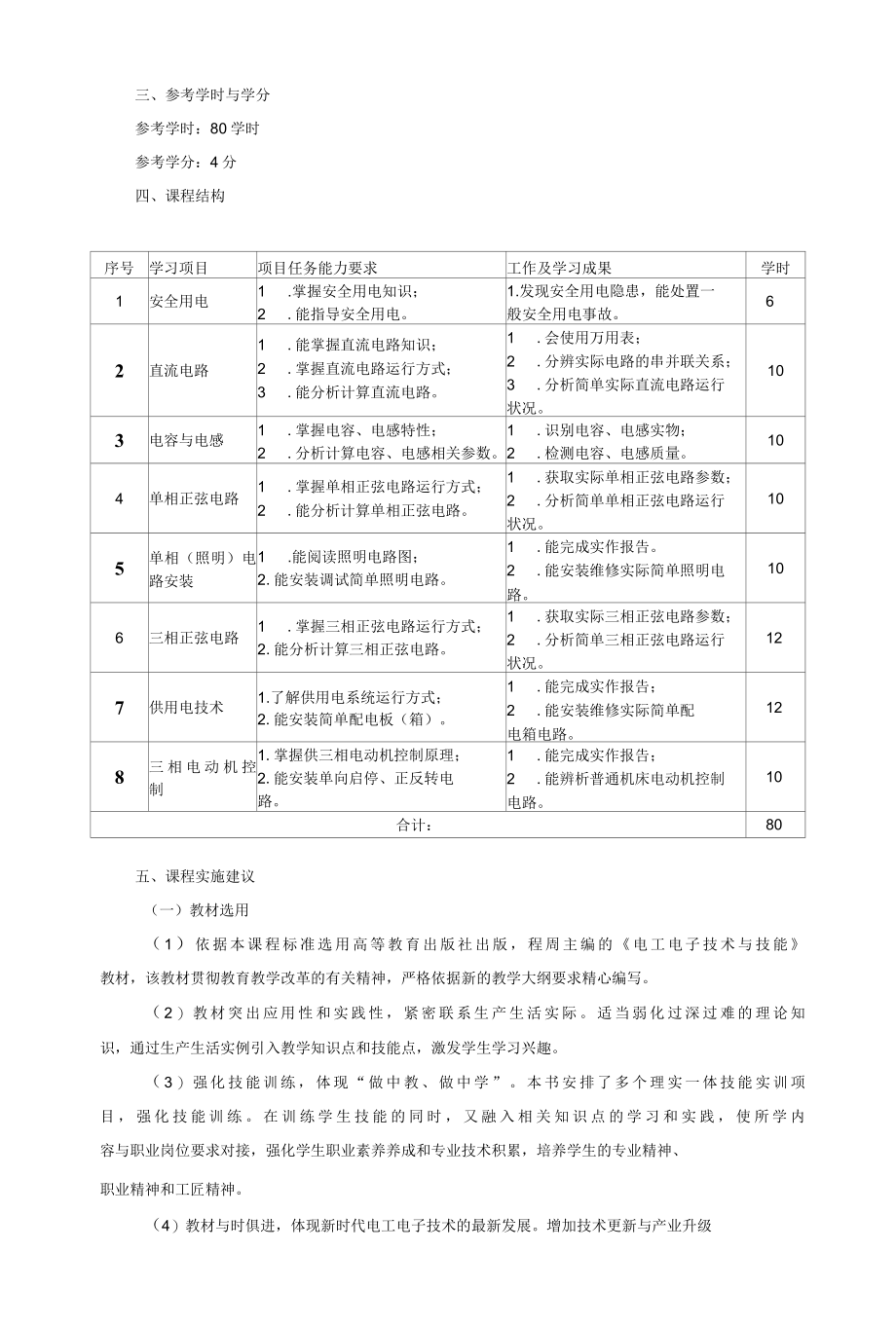 《电工电子技术》课程标准.docx_第2页