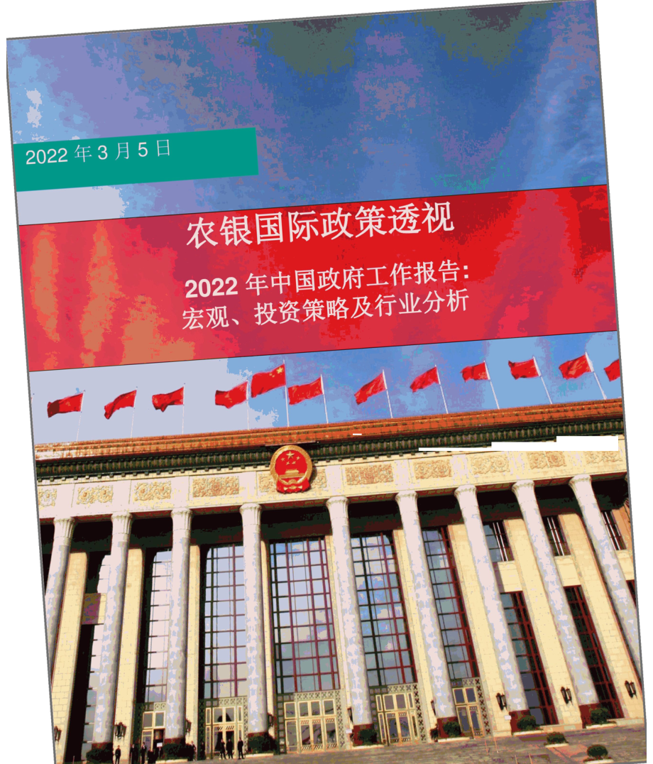 2022年中国政府工作报告宏观、投资策略及行业分析.docx_第1页