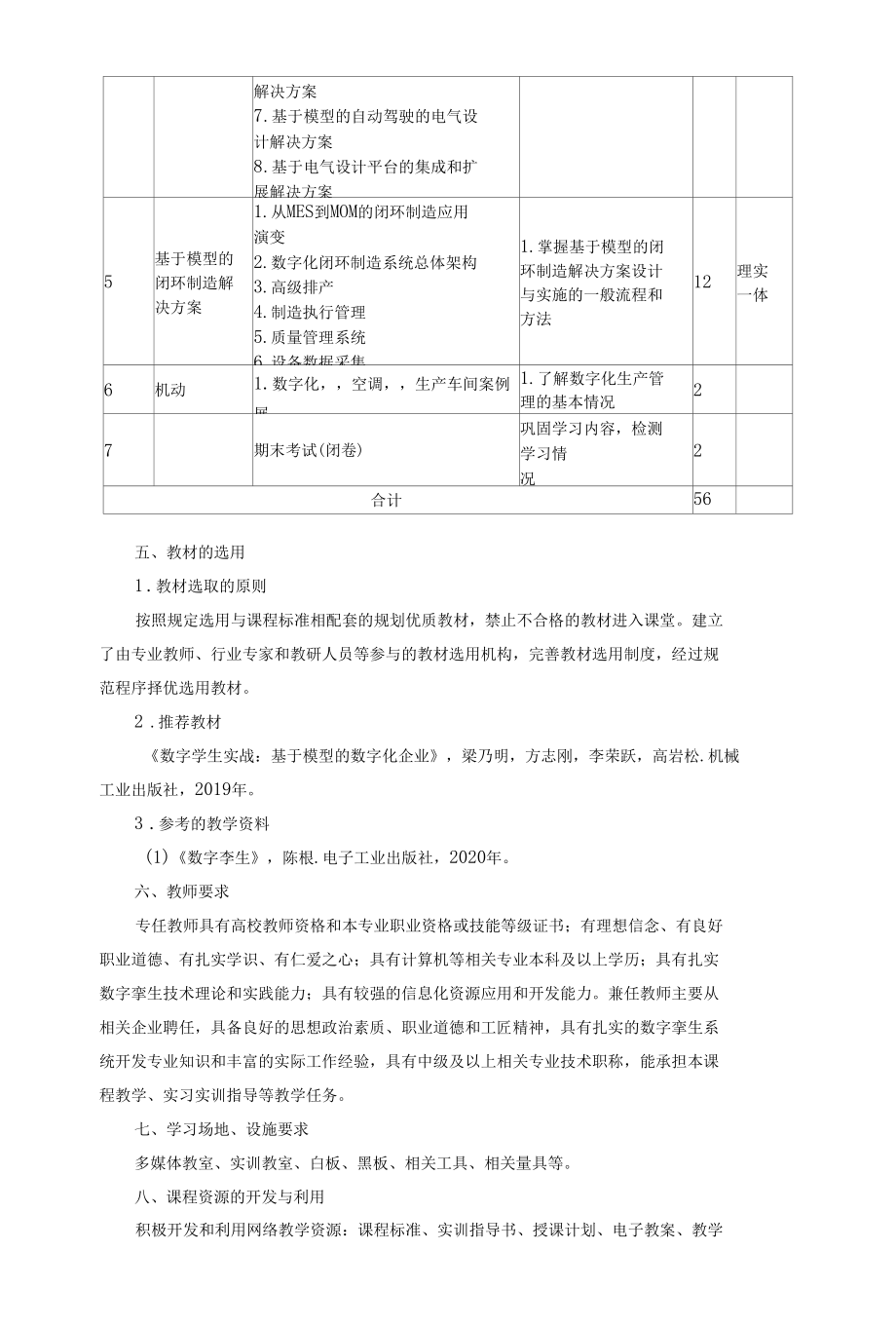 《数字孪生技术》课程标准.docx_第3页