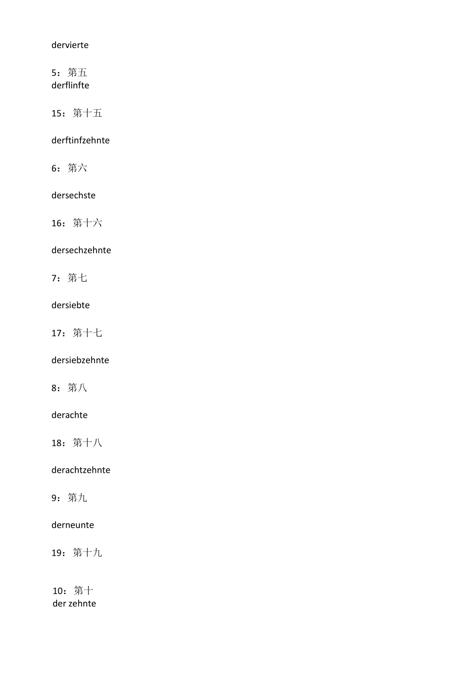 【德语学习】德语序数词及用法.docx_第2页