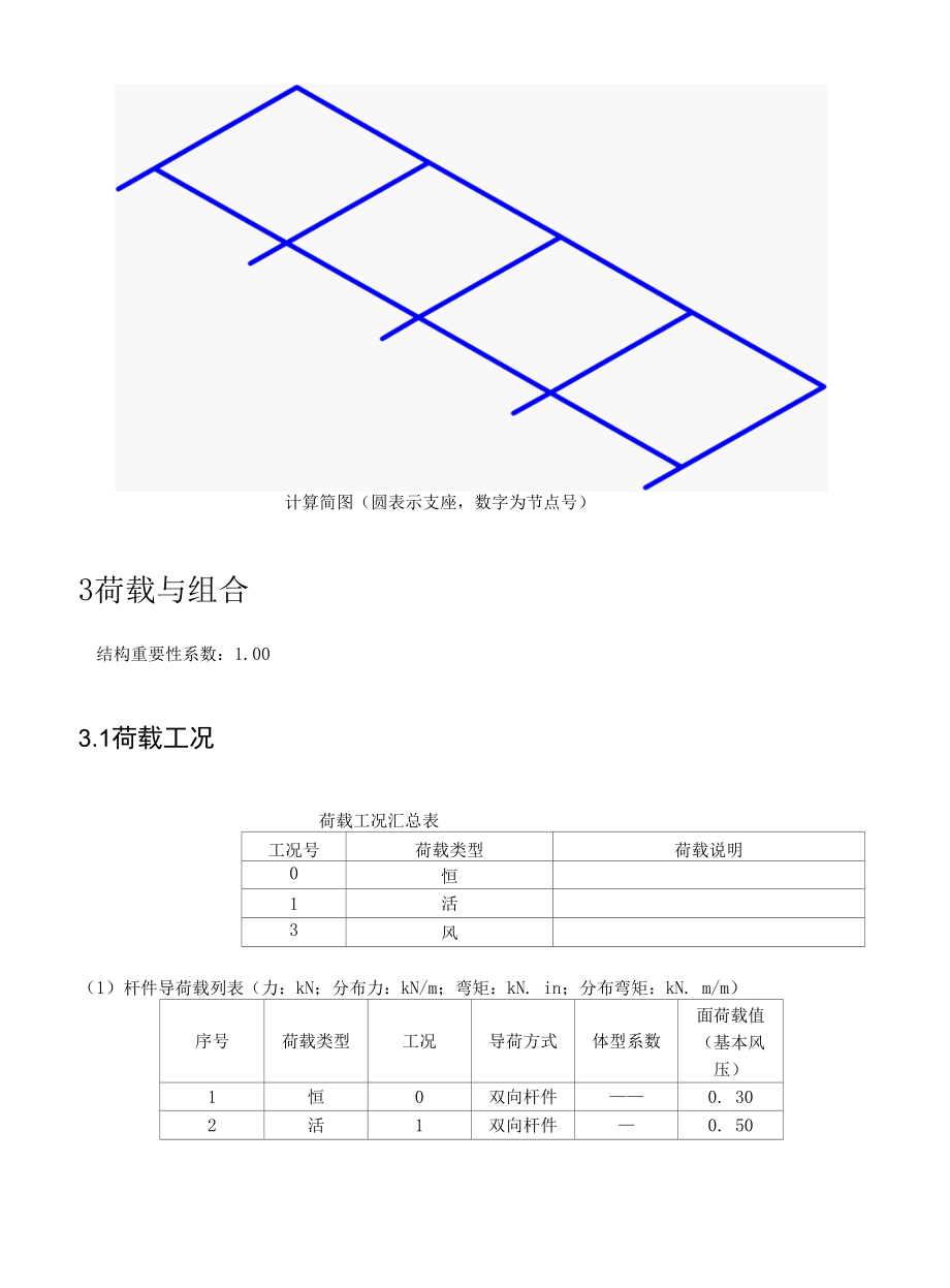 百合御景城雨篷钢结构三维计算书（轻钢雨棚）.docx_第3页