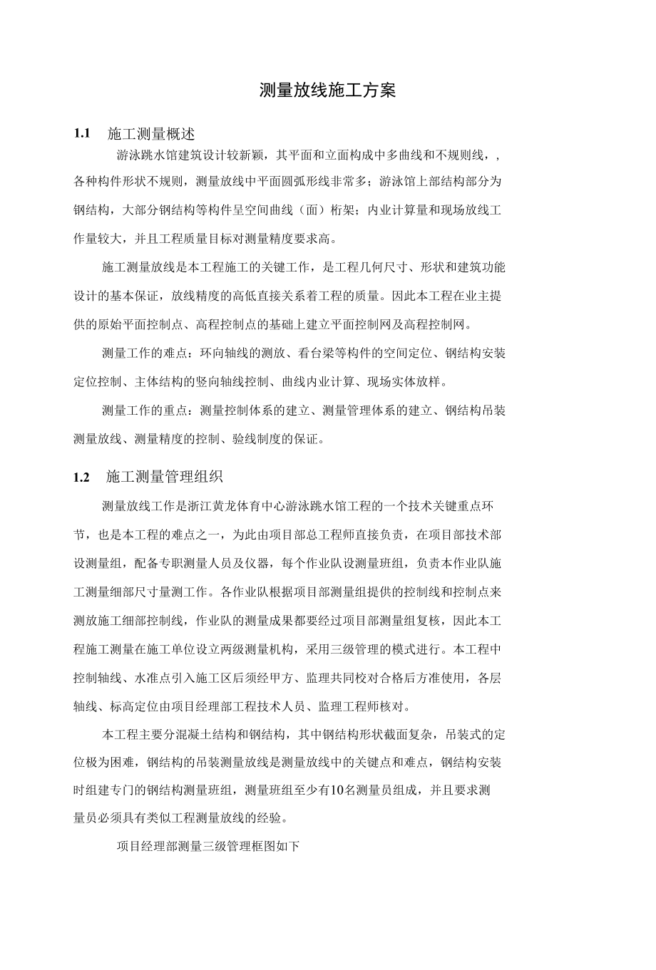 测量放线施工方案.docx_第1页