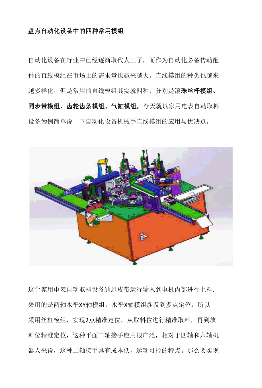 自动化设备中的四种常用模组.docx_第1页