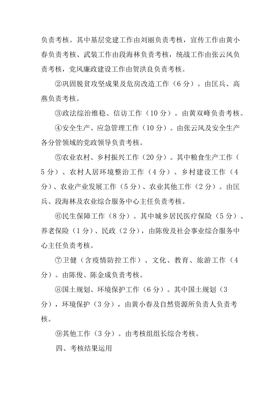 XX镇2023年度村社区工作目标管理绩效考核方案.docx_第3页