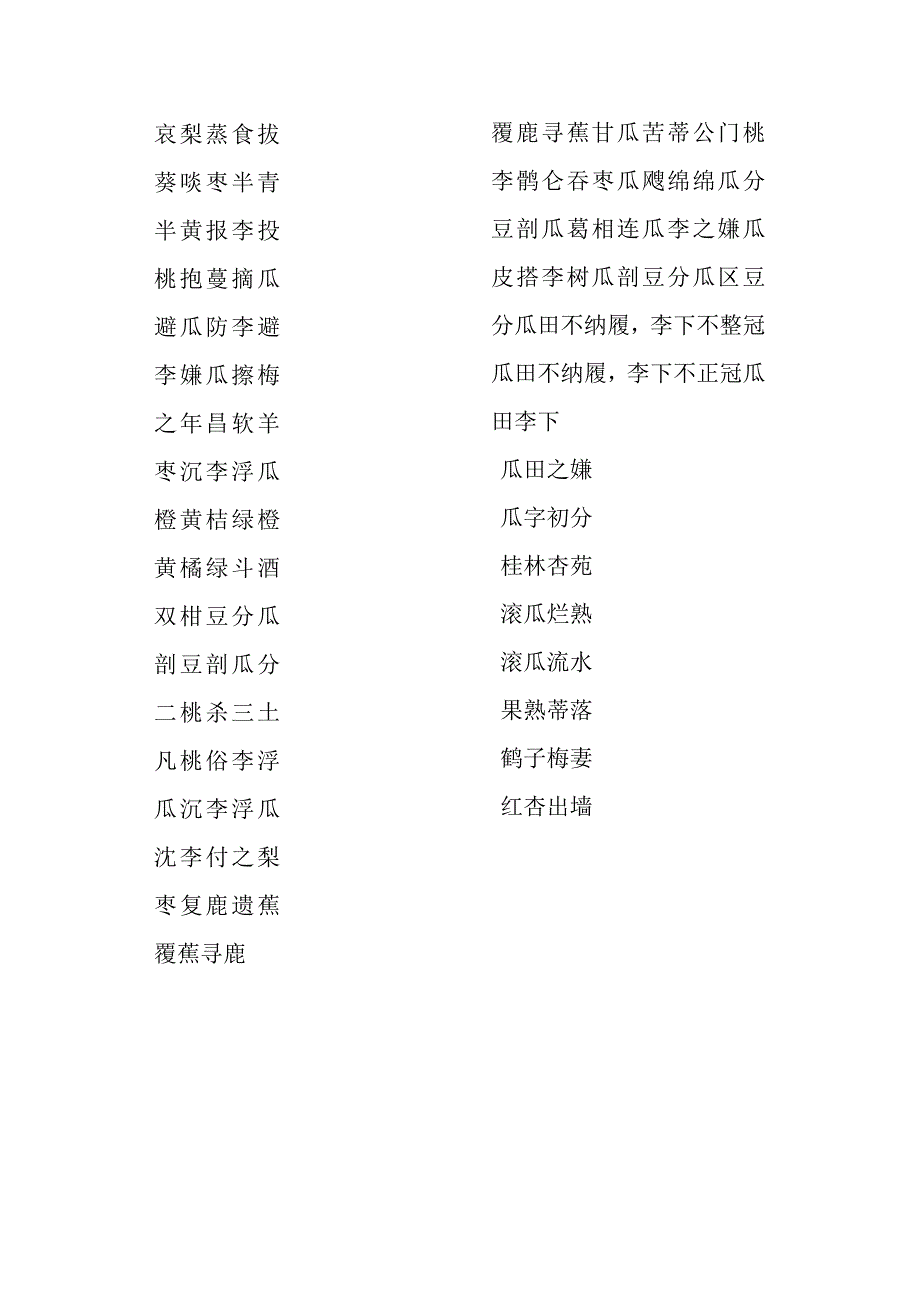 带水果的成语.docx_第1页