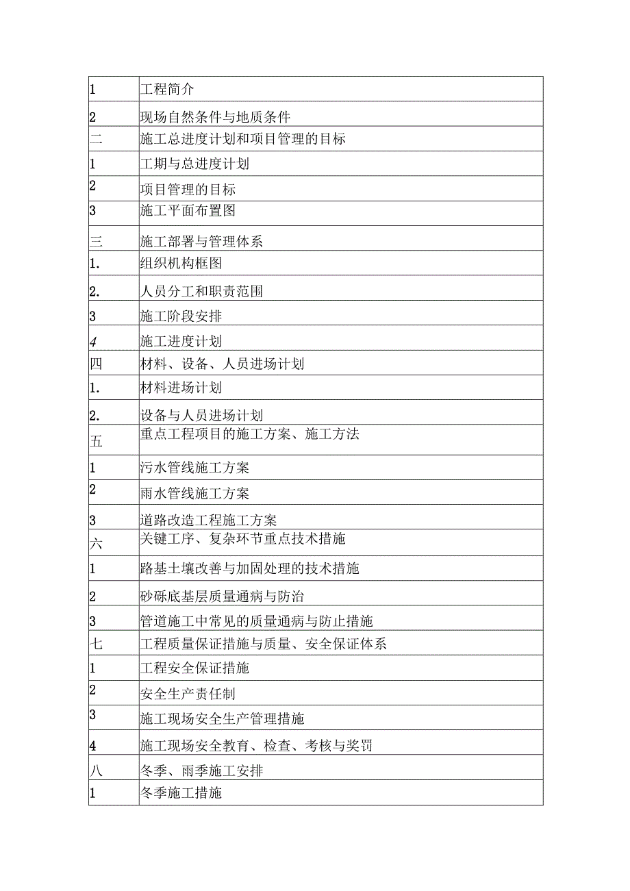 幸福路钢铁大街友谊大街施工组织设计.docx_第2页