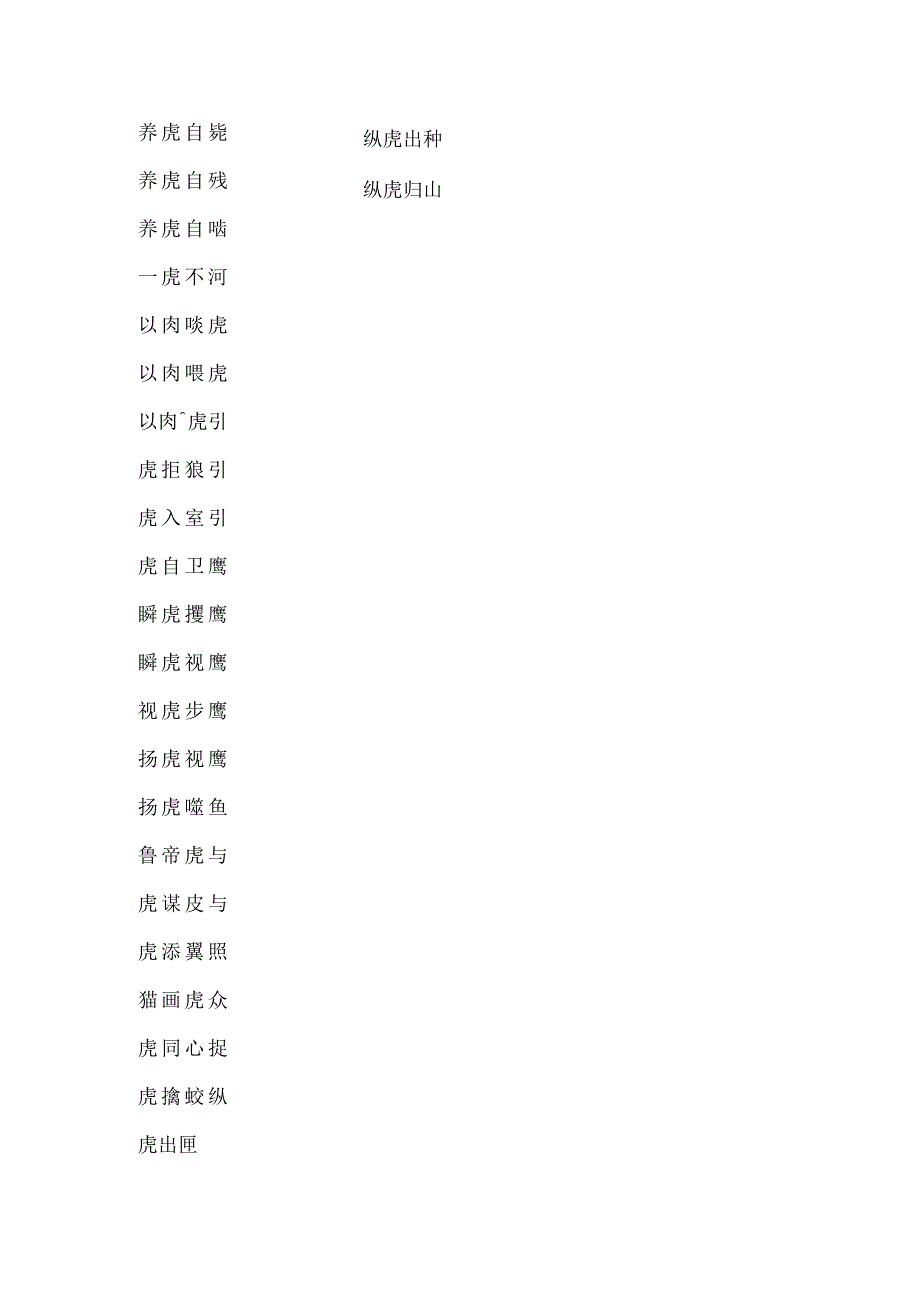 带虎字的四字成语.docx_第3页