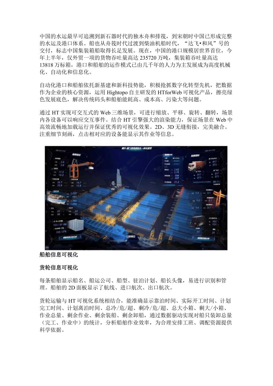 搭建智慧港口3D可视化管理平台.docx_第1页