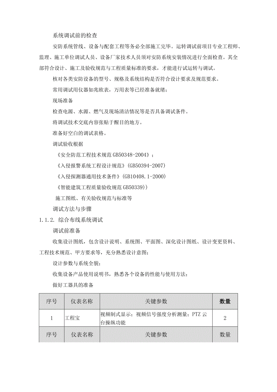 智能化25个系统施工调试方法,步骤,验收试运行方法.docx_第2页