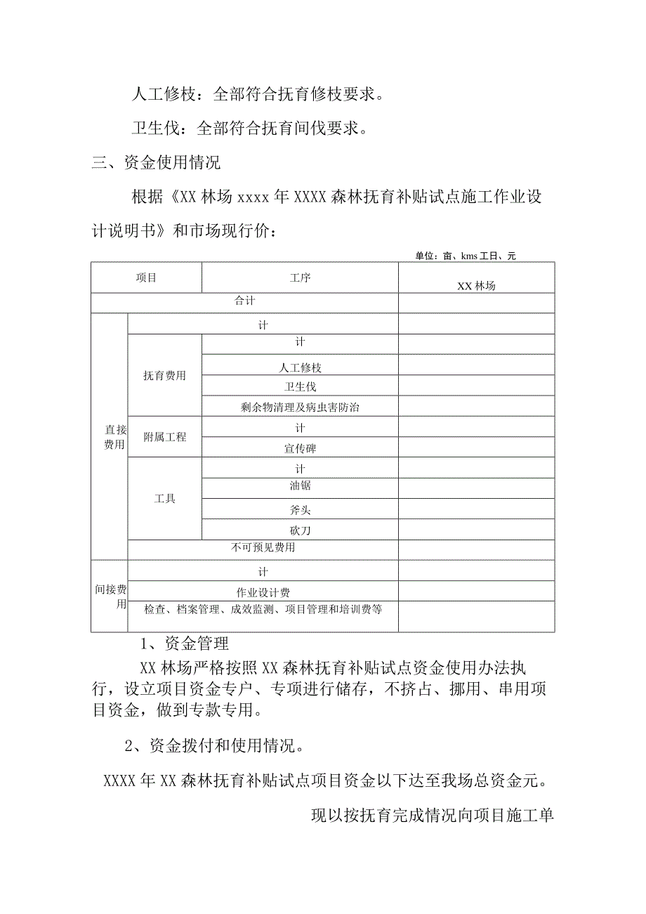 森林抚育补贴试点验收决算书.docx_第3页