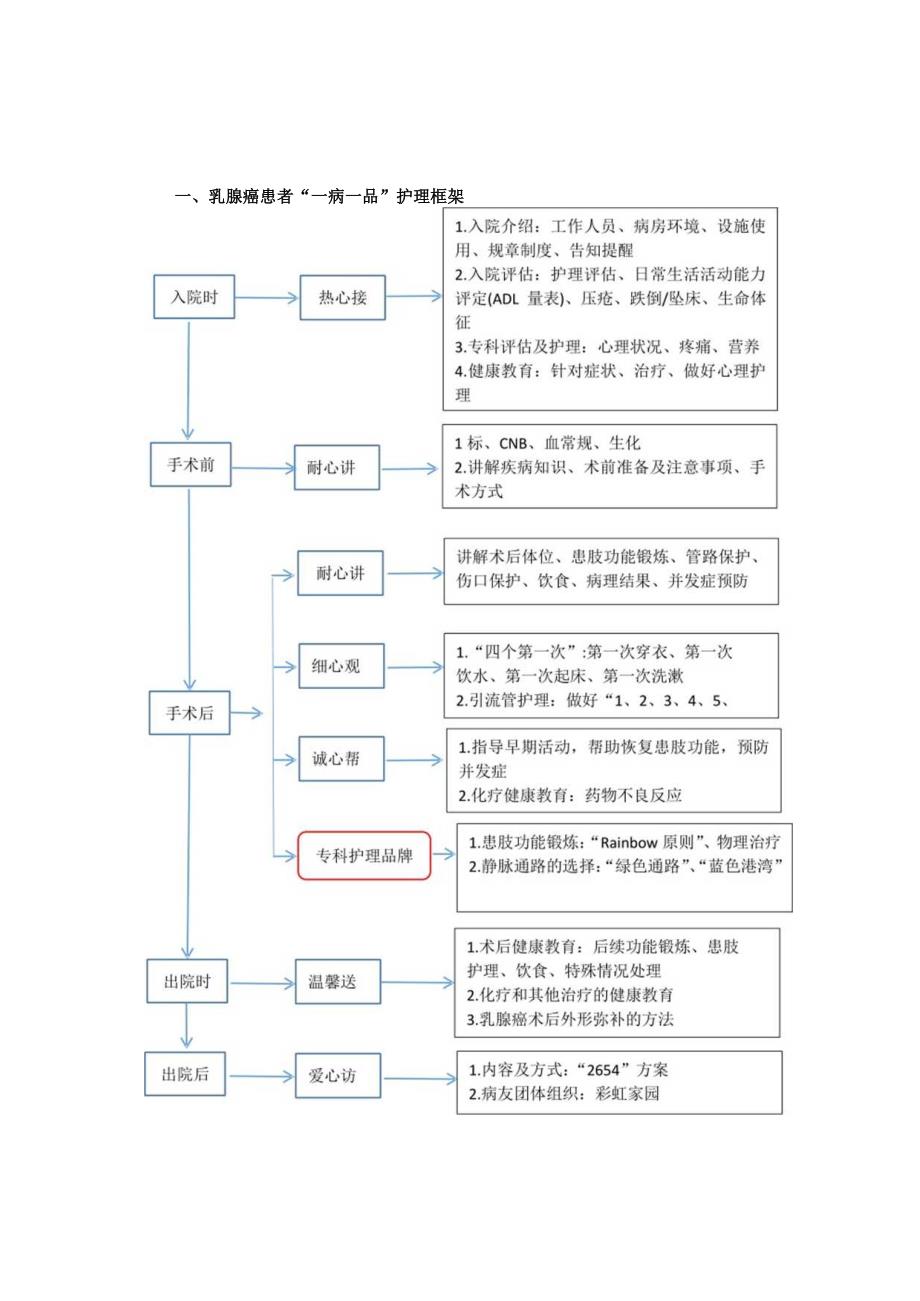 普外科肿瘤外科乳腺癌一病一品.docx_第1页