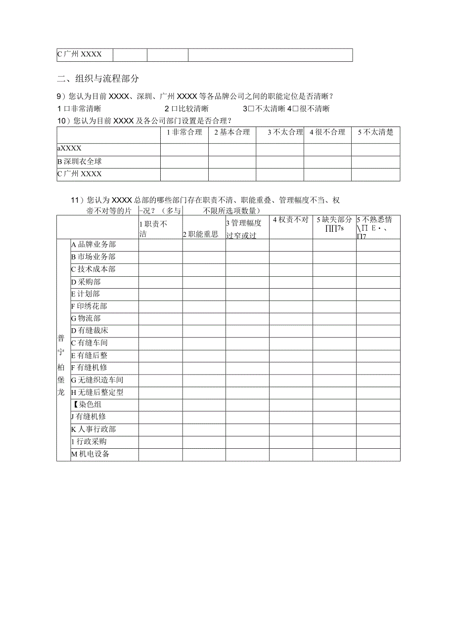 组织管理变革调研问卷.docx_第3页