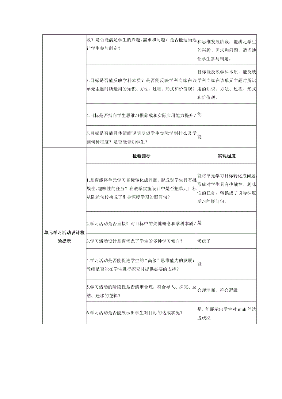 第二阶段单元学习目标与活动设计表单.docx_第2页