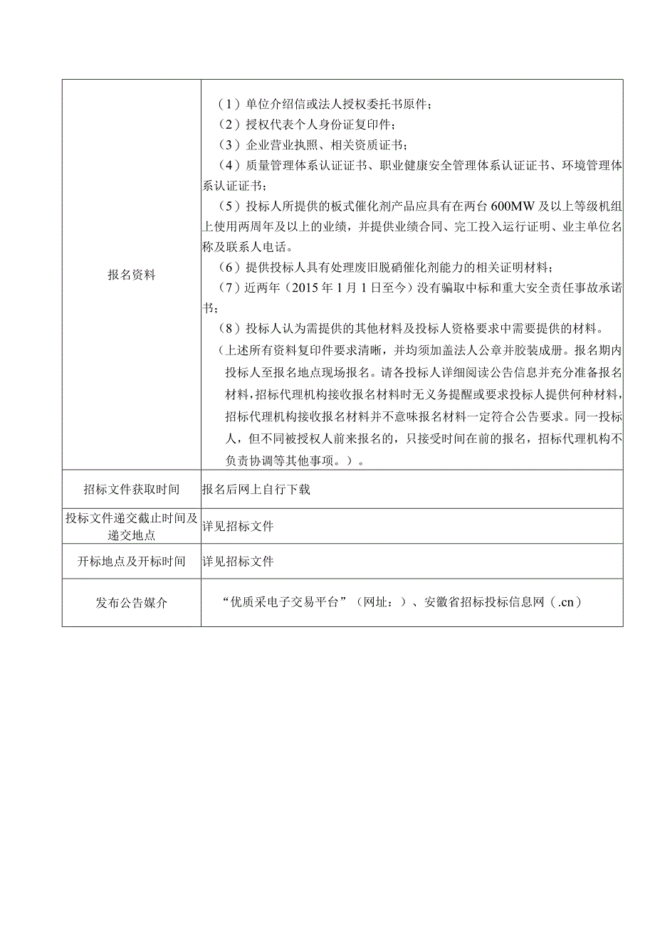 皖能合肥发电有限公司51630MW机组脱硝系统中层催化剂更换项目.docx_第3页