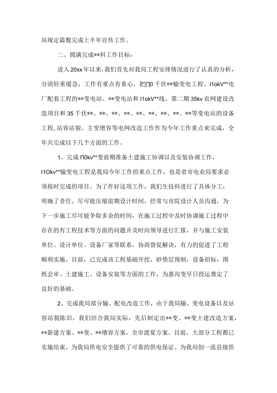 电厂技术部主任的个人述职报告.docx_第2页