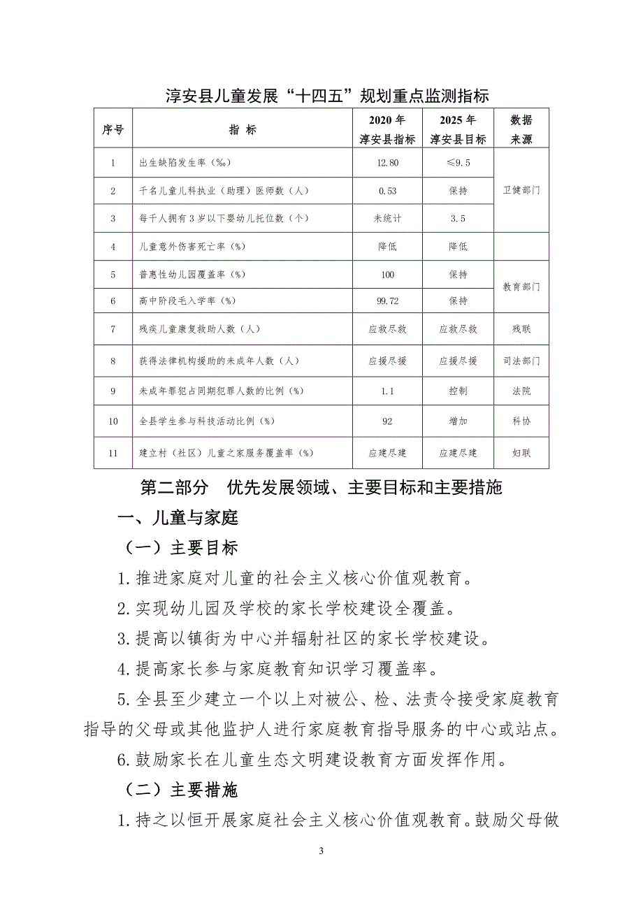 淳安县儿童发展“十四五”规划.docx_第3页