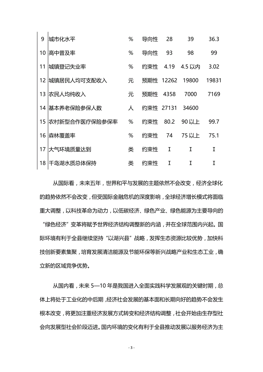 淳安县国民经济和社会发展第十二个五年规划纲要.docx_第3页