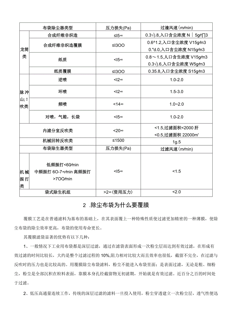 除尘滤料的覆膜处理对袋式除尘器压力损失的影响.docx_第3页