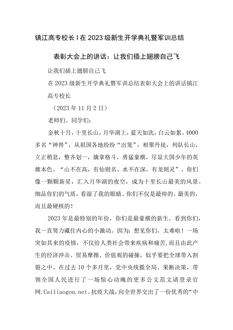 让我们插上翅膀自己飞.docx_第1页