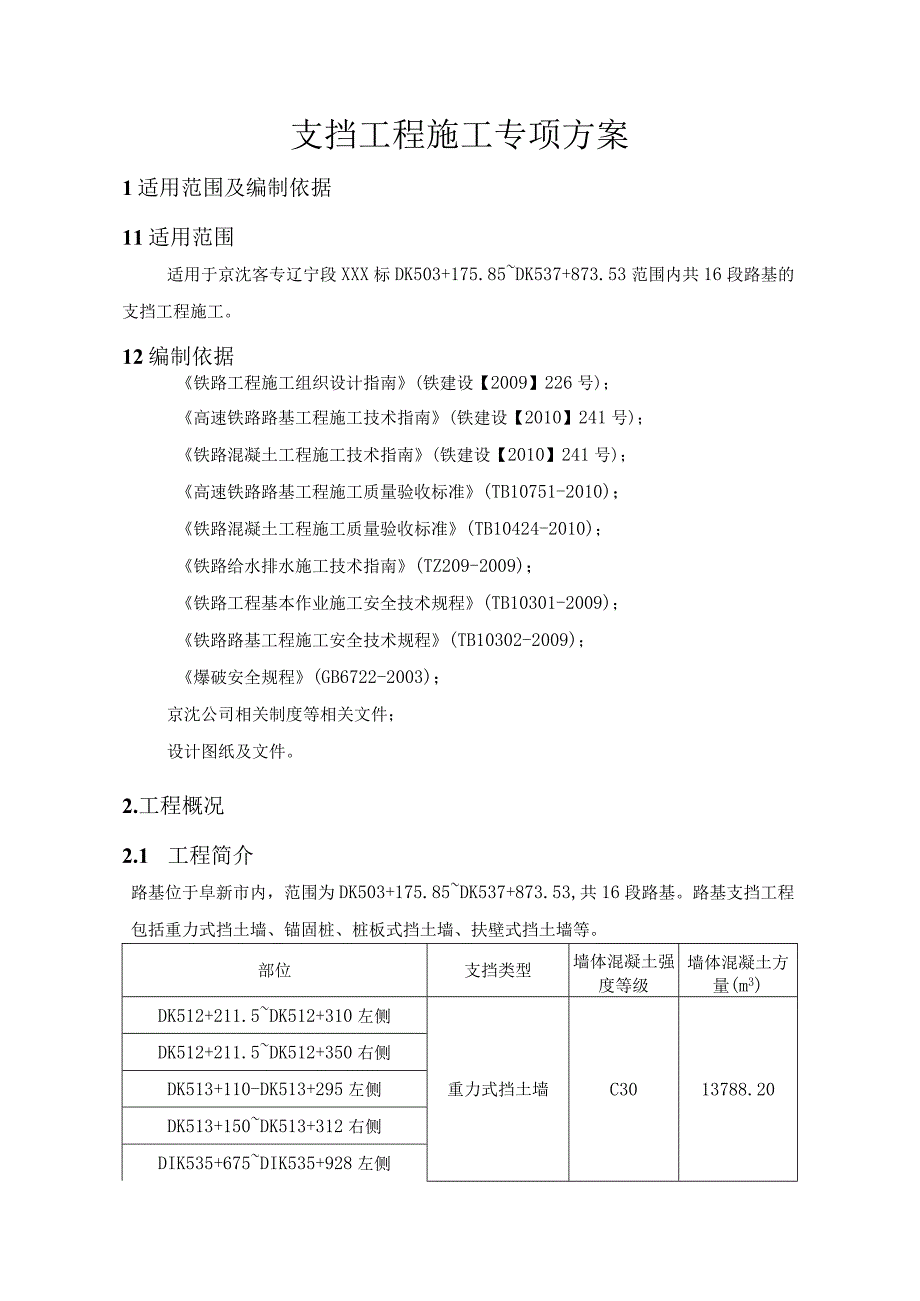 铁路路基支挡工程施工方案详细版.docx_第1页