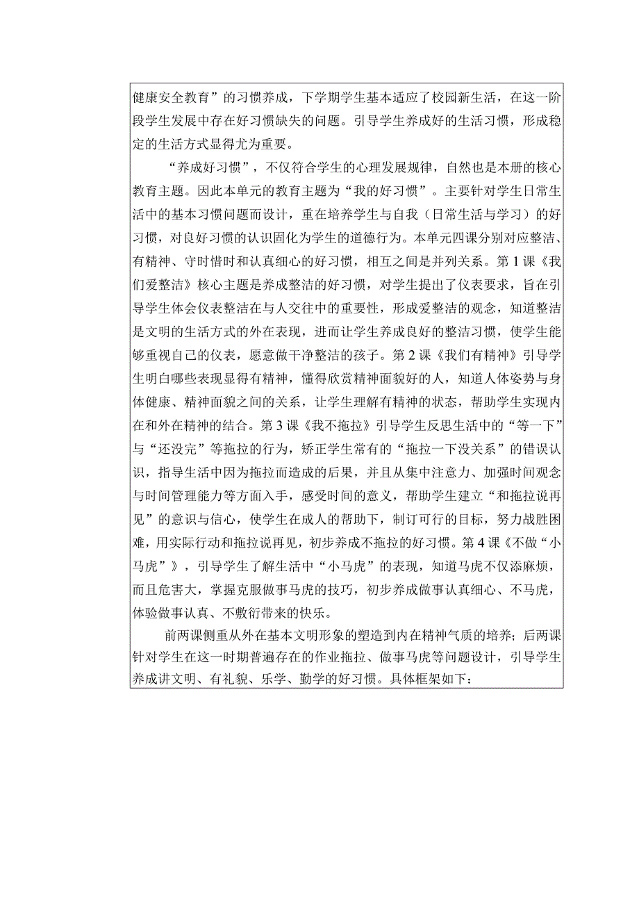 部编版道德与法治一年级上册第一单元我是小学生了大单元作业设计.docx_第2页