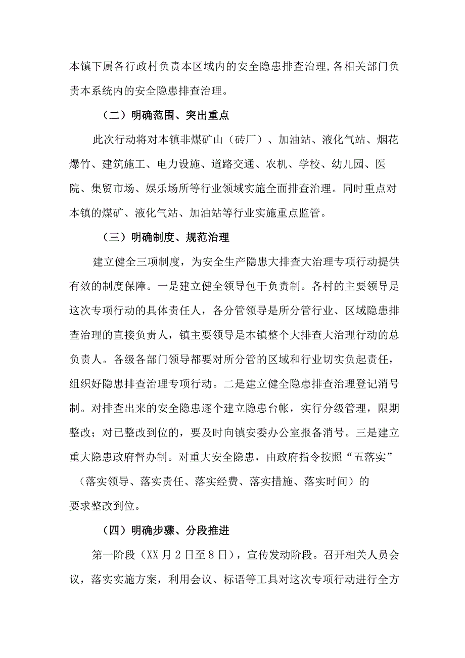 2023年城区开展重大事故隐患排查整治行动方案 汇编6份.docx_第2页