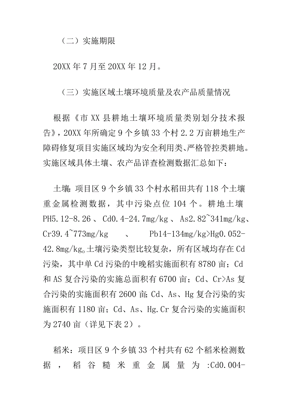 20XX年县耕地生产障碍修复利用项目实施方案.docx_第3页