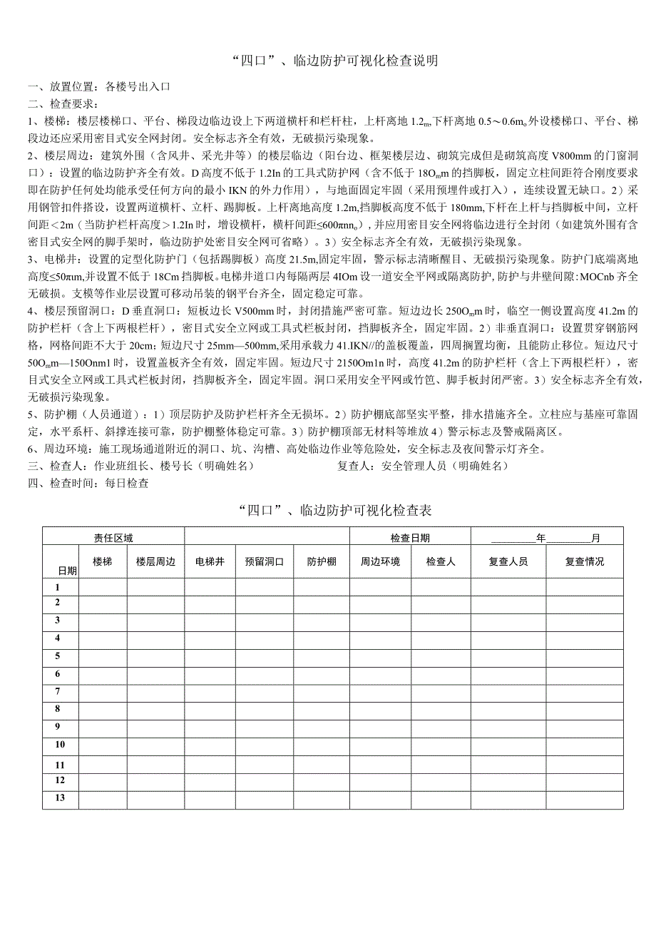 临边洞口防护等模板.docx_第1页