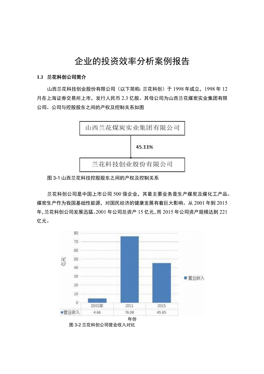 企业投资效率问题研究论文.docx_第1页