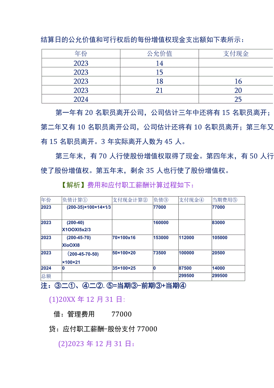 以现金结算股份支付的会计账务处理.docx_第3页