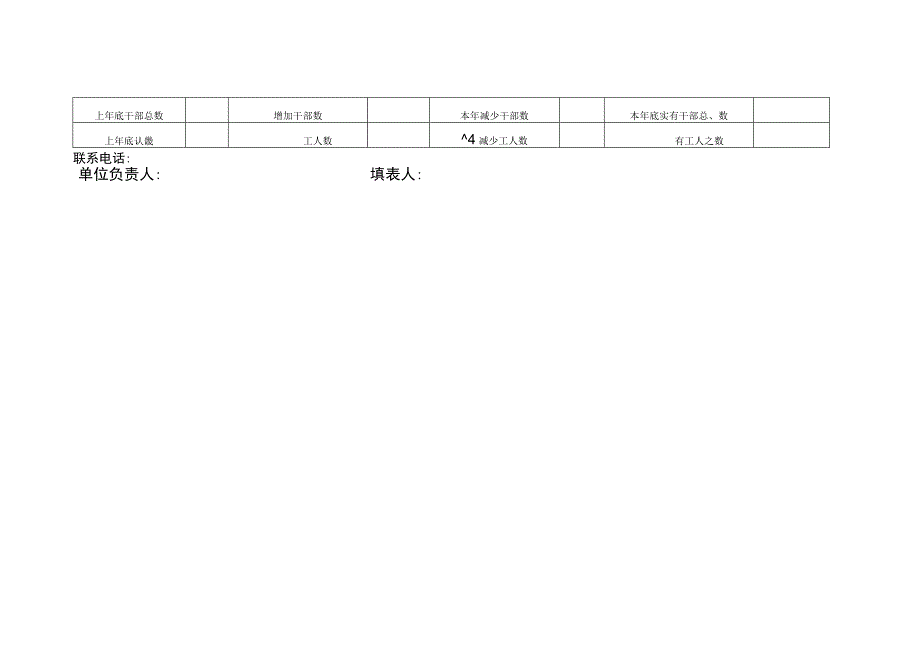 事业干部增加减少登记表.docx_第2页