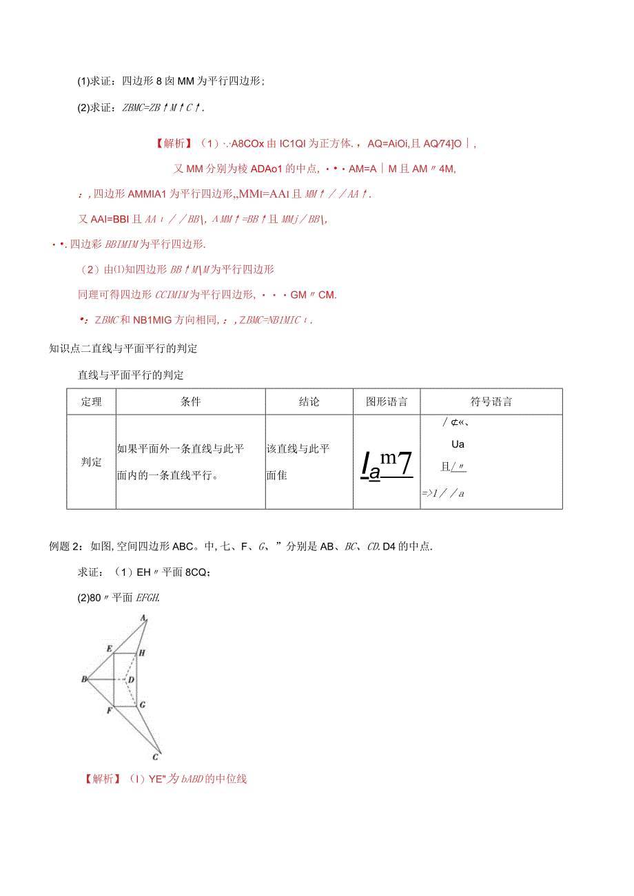 专题12空间直线平面的平行知识精讲解析版.docx_第3页