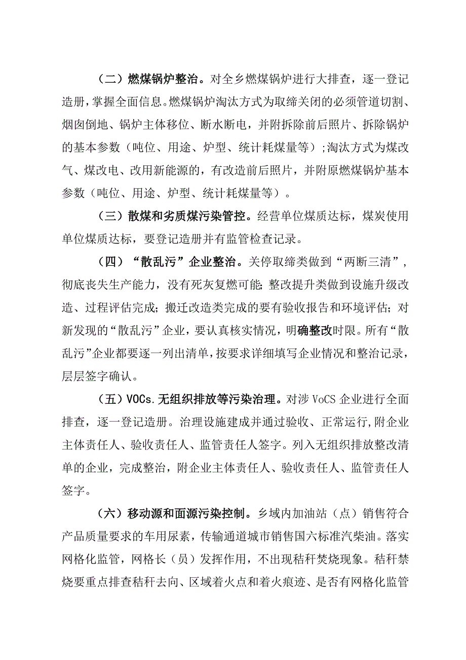 乡镇大气污染综合治理集中大排查方案.docx_第3页